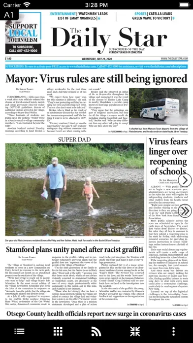 Daily Star- Oneonta, NY スクリーンショット
