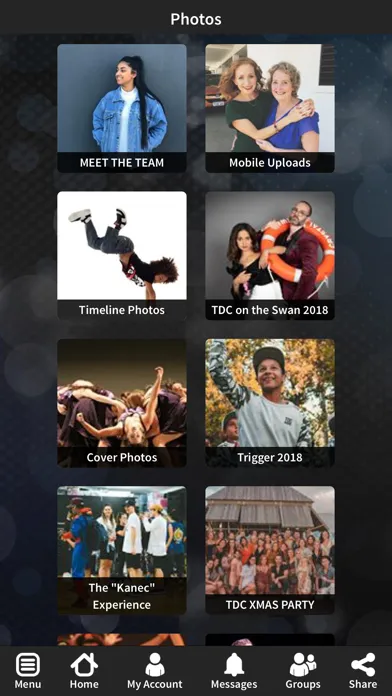Captures d'écran de The Dance Collective