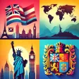 Geo Quiz - Flags, Maps, Coat Geo Quiz - Flags, Maps, Coat