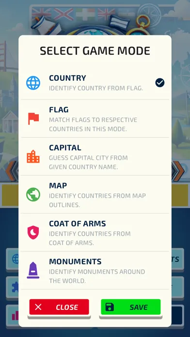 Скриншоты Geo Quiz - Flags, Maps, Coat