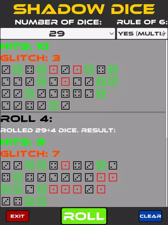 Shadow Dice iPad 应用截图