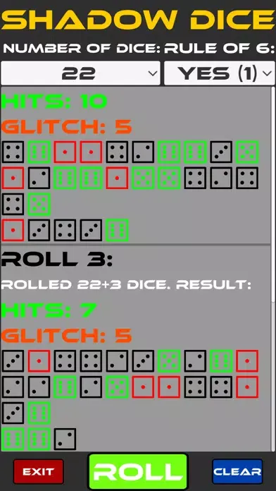 Shadow Dice应用截图