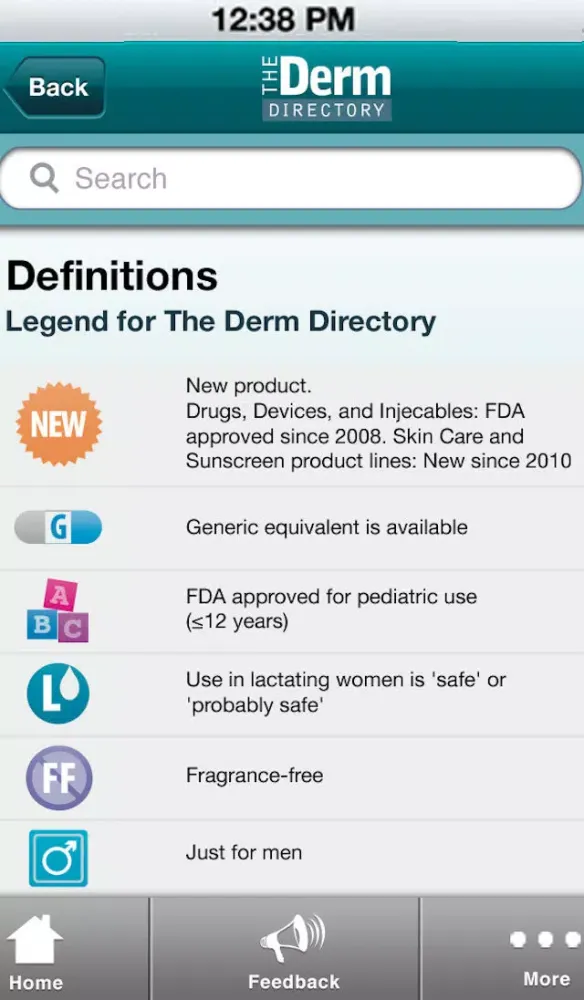 The Derm Directory Screenshots