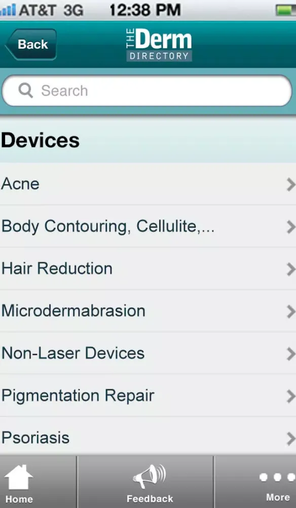 The Derm Directory Screenshots