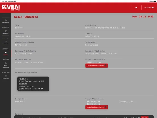 تصاویر SCAVOLINI DXB STORE iPad 