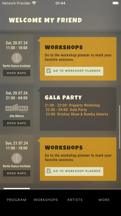 Capturas de pantalla de PaTi Festival Berlin