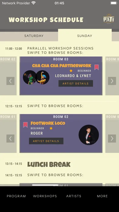 Capturas de pantalla de PaTi Festival Berlin