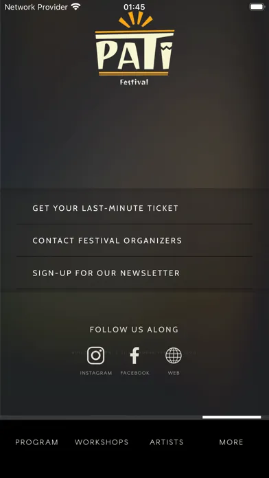 Capturas de pantalla de PaTi Festival Berlin