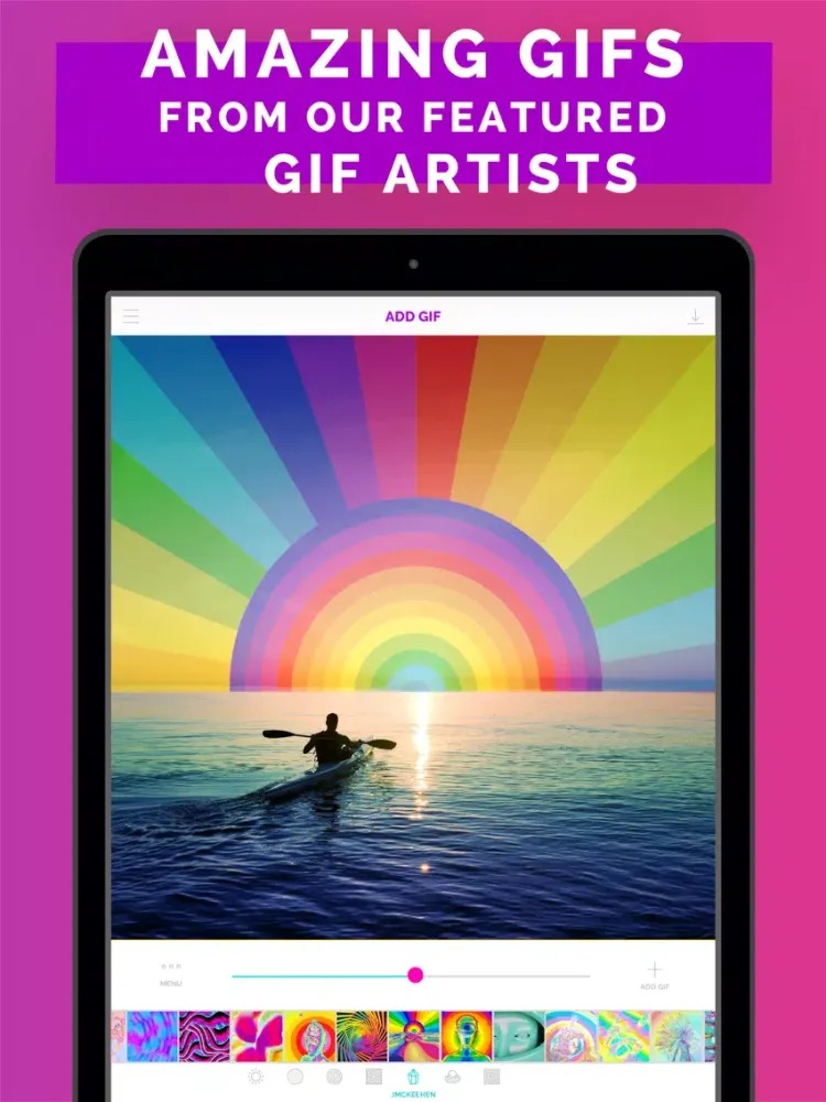 Capturas de tela do GIF X - Best GIF Video Maker iPad 