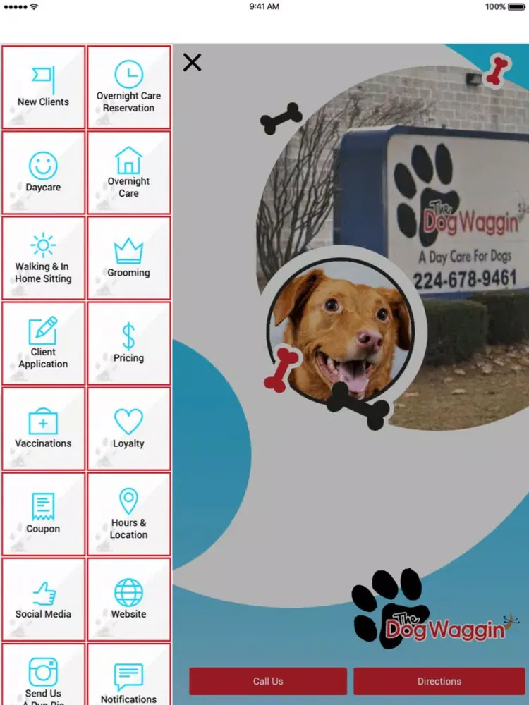 The Dog Waggin' iPad 应用截图