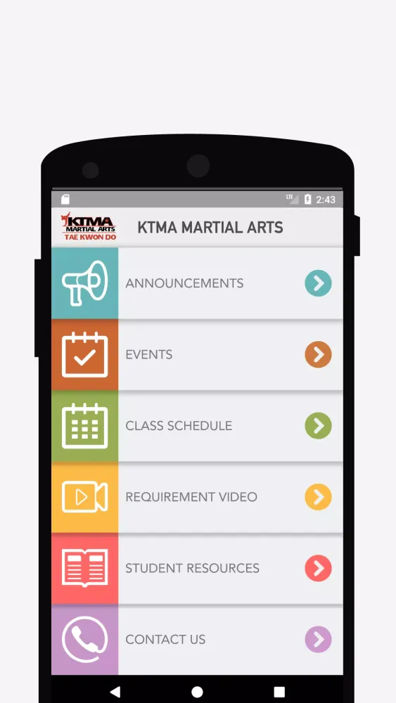 صور K-TMA Martial Arts App