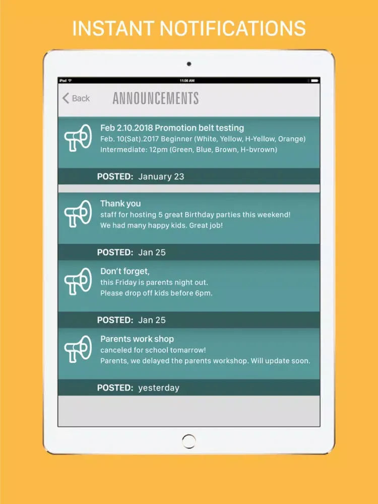 Tangkapan layar Total Impact Martial Arts iPad 