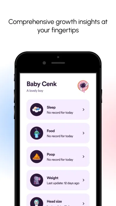 Baby Tracker-Log Growth Goals Screenshots