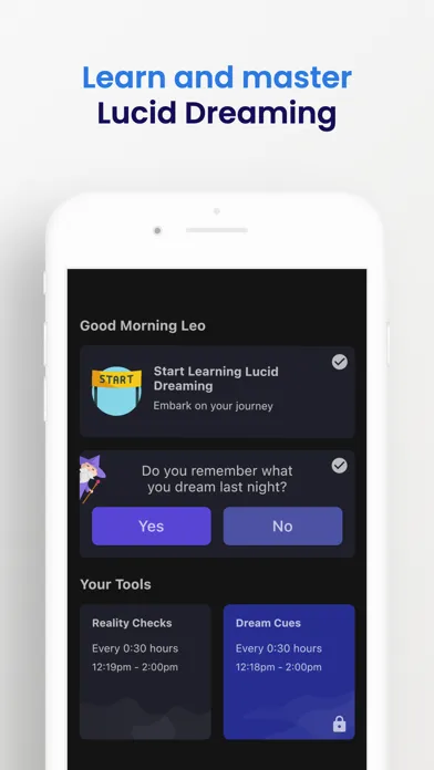 Zrzuty ekranu WorldWithin Lucid Dreaming App
