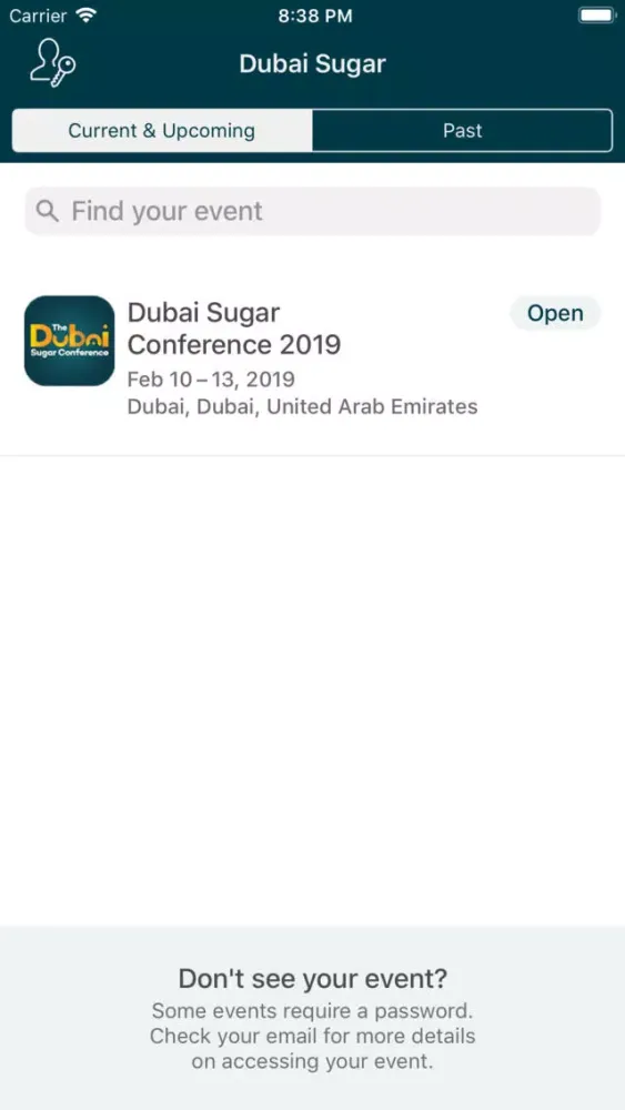 The Dubai Sugar Conference سکرین شاٹس