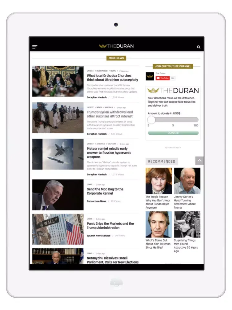 The Duran iPad  Screenshots