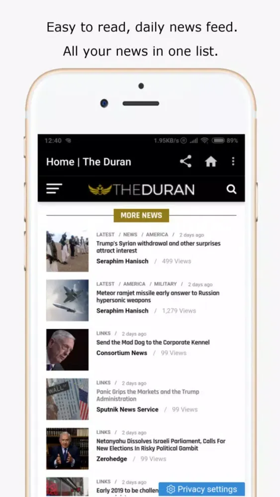 The Duran Screenshots