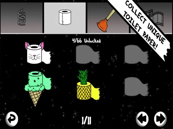 Tangkapan layar Butts in Space iPad 