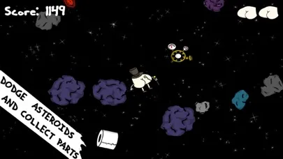 Tangkapan layar Butts in Space