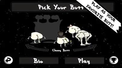 Tangkapan layar Butts in Space