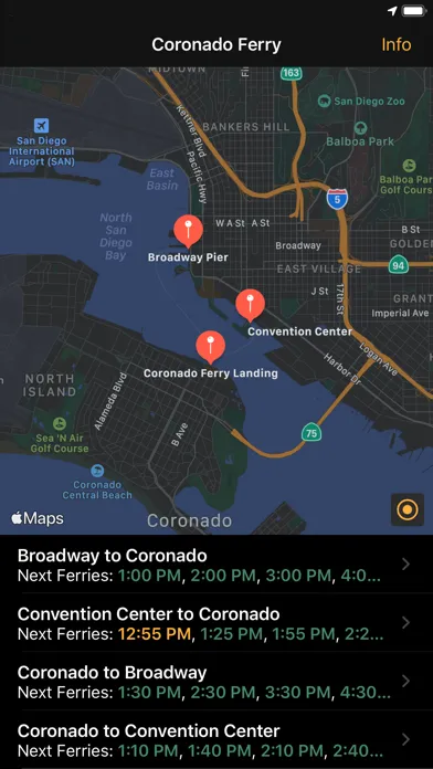 Coronado Ferry Ekran Görüntüleri