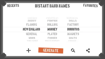 Instant Band Names স্ক্রিনশট