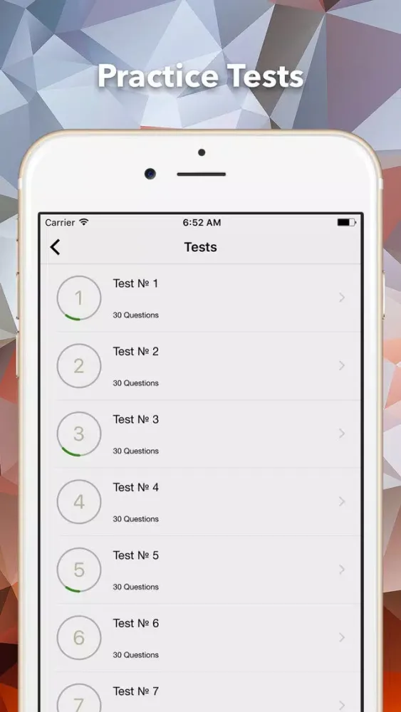 Screenshot di Spain Driving Theory Practice Test - 2017 dgt