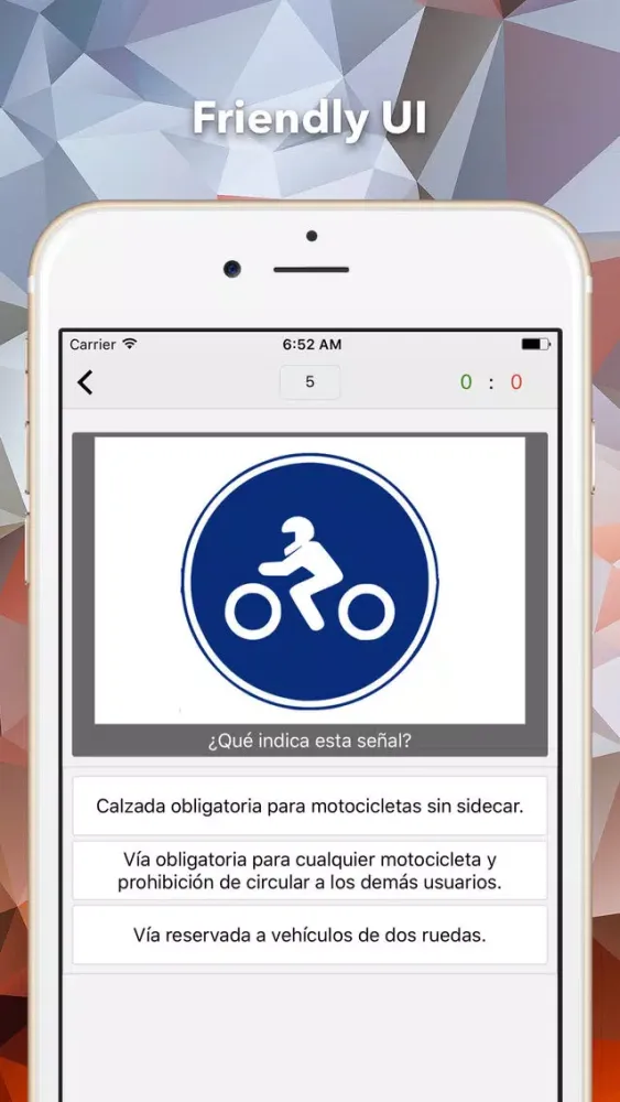 Screenshot di Spain Driving Theory Practice Test - 2017 dgt