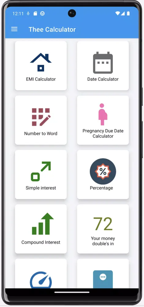 Zrzuty ekranu Thee Calculator