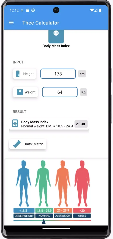 Zrzuty ekranu Thee Calculator