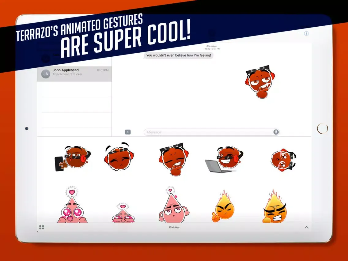 Zrzuty ekranu Elements Motion - Great Animated Emoji & Stickers iPad 