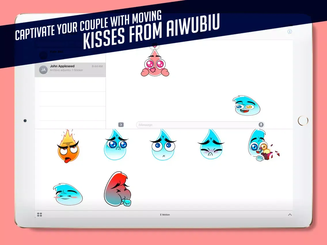 Zrzuty ekranu Elements Motion - Great Animated Emoji & Stickers iPad 