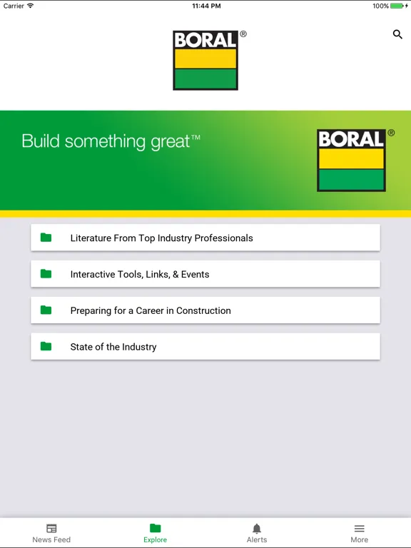 News & info for Boral's people iPad 应用截图