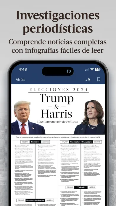 Captures d'écran de El Epoch: Últimas Noticias