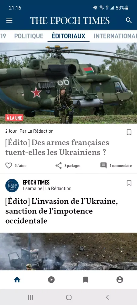 Epoch Times Français Ekran Görüntüleri