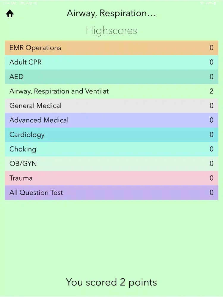 EMR Advanced iPad  Ekran Görüntüleri