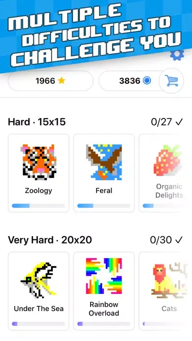 Nonogram: Falcross Screenshots