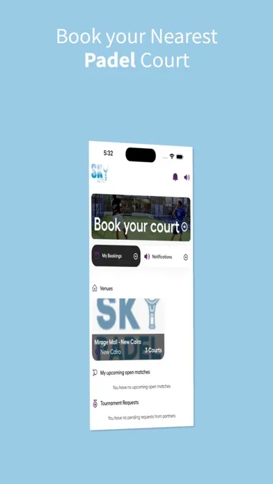 Sky Padel سکرین شاٹس