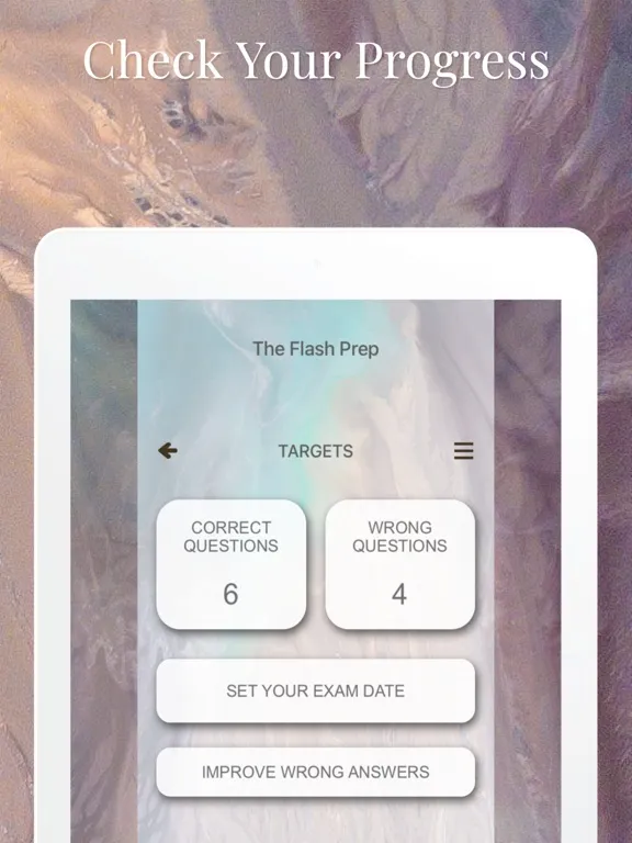 Tangkapan layar IIBA CBAP Exam iPad 