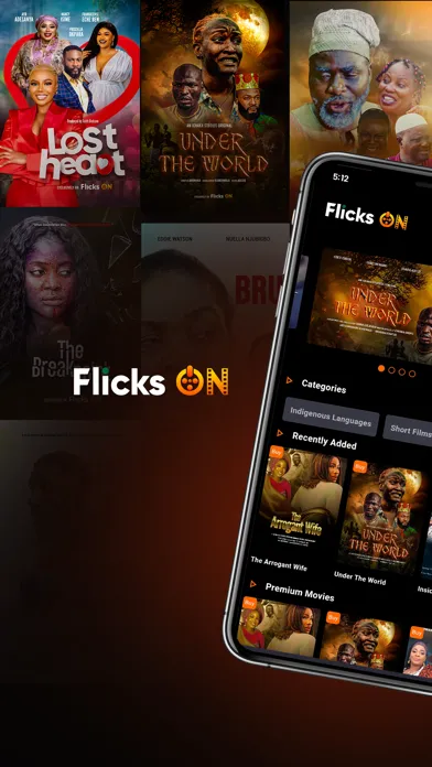 Flicks ON Screenshots