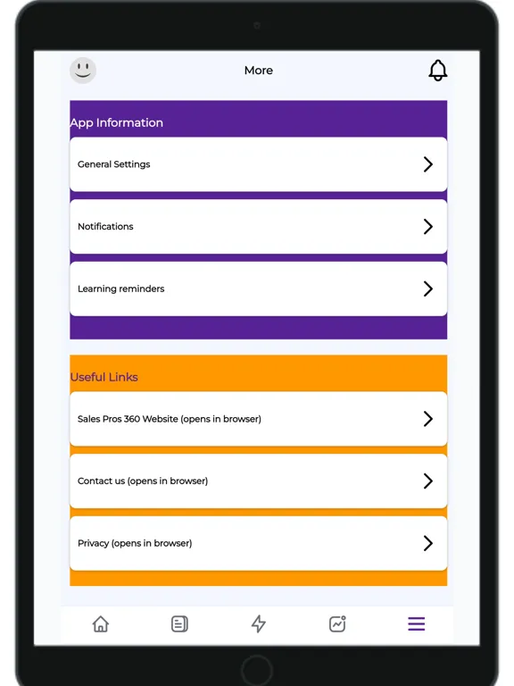 Sales Pros 360 iPad  Screenshots