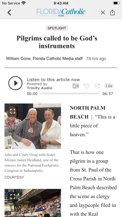 Florida Catholic News स्क्रीनशॉट