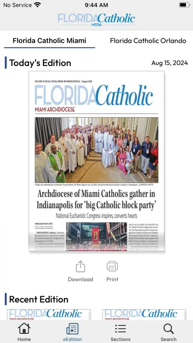 Florida Catholic News स्क्रीनशॉट