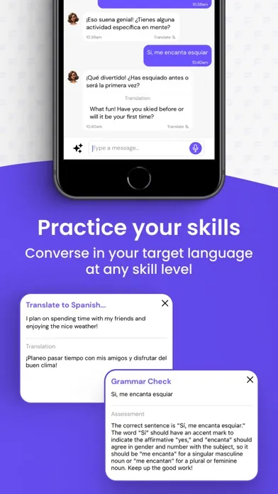 AI Spanish Learning - Fluency應用截圖