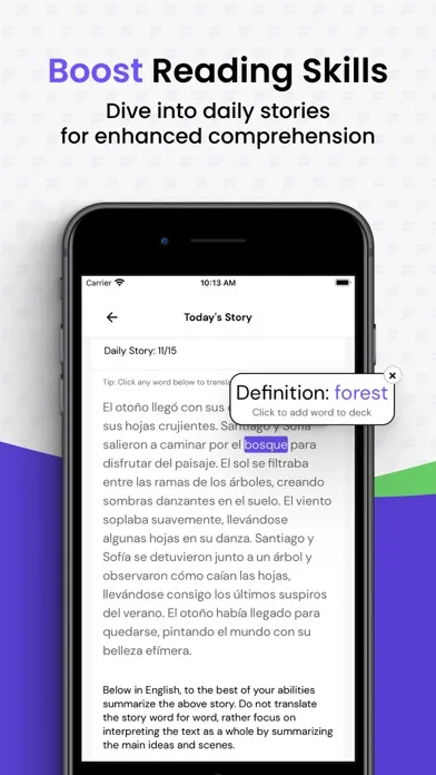 AI Spanish Learning - Fluency應用截圖