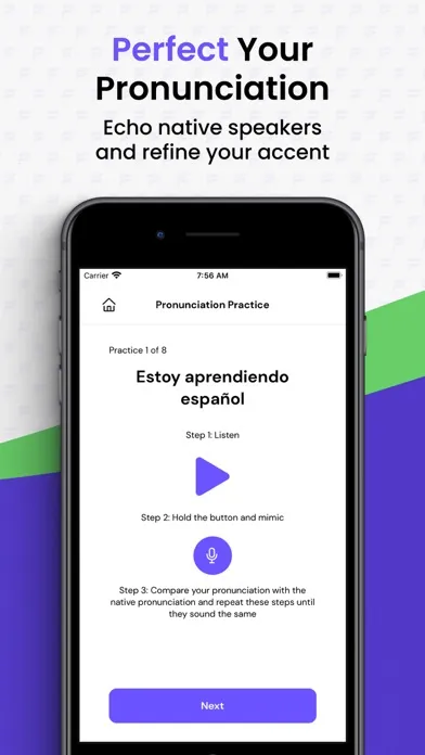 AI Spanish Learning - Fluency應用截圖