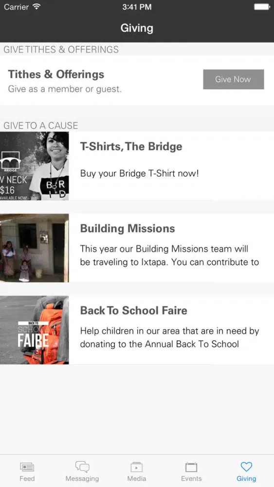 Screenshot di Bridge Church Raymondville