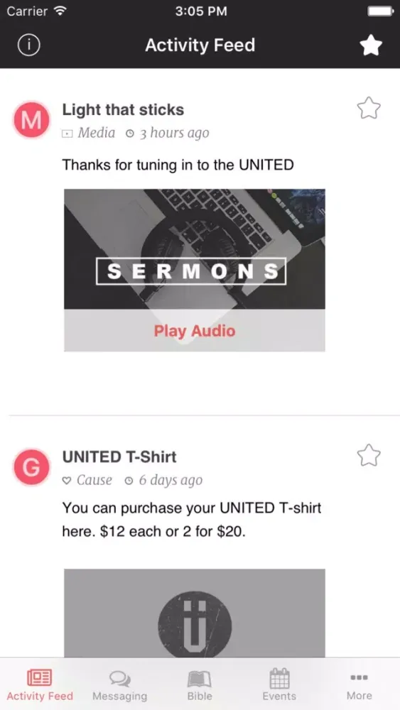 United Students Screenshots