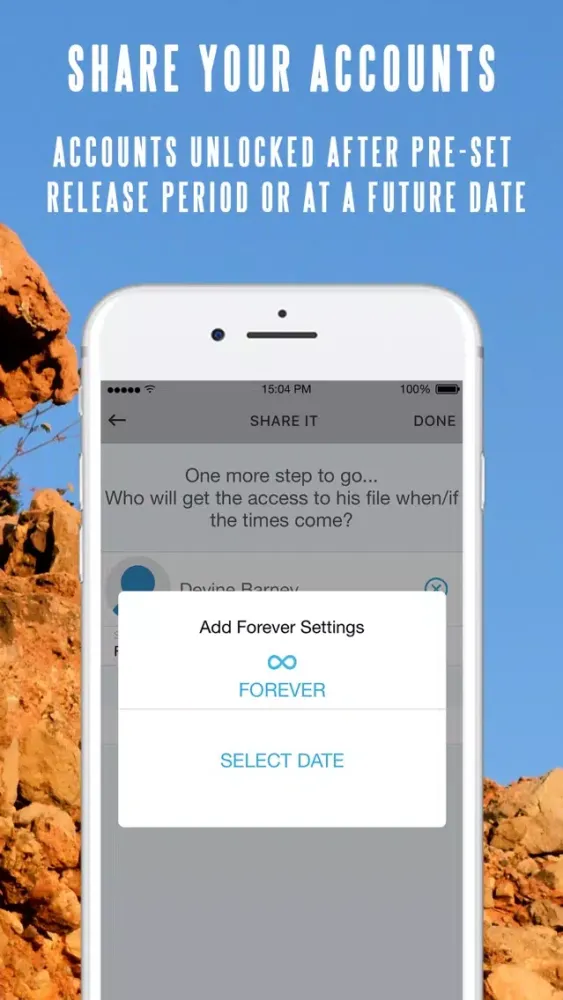 Screenshot di The Forever App