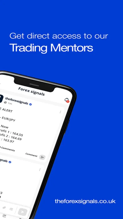 Tangkapan layar the forex signals